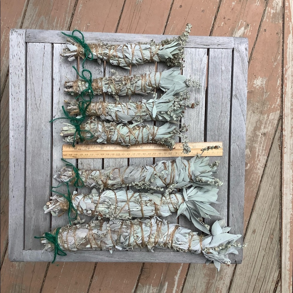 White Sage 1 stick 8”x 1” Organic - Picture 2 of 14